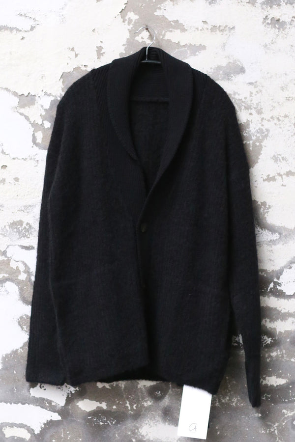DEVOA 25 Spring/Summer Cardigan Jacket DVA-SKT-RASC-BLACK